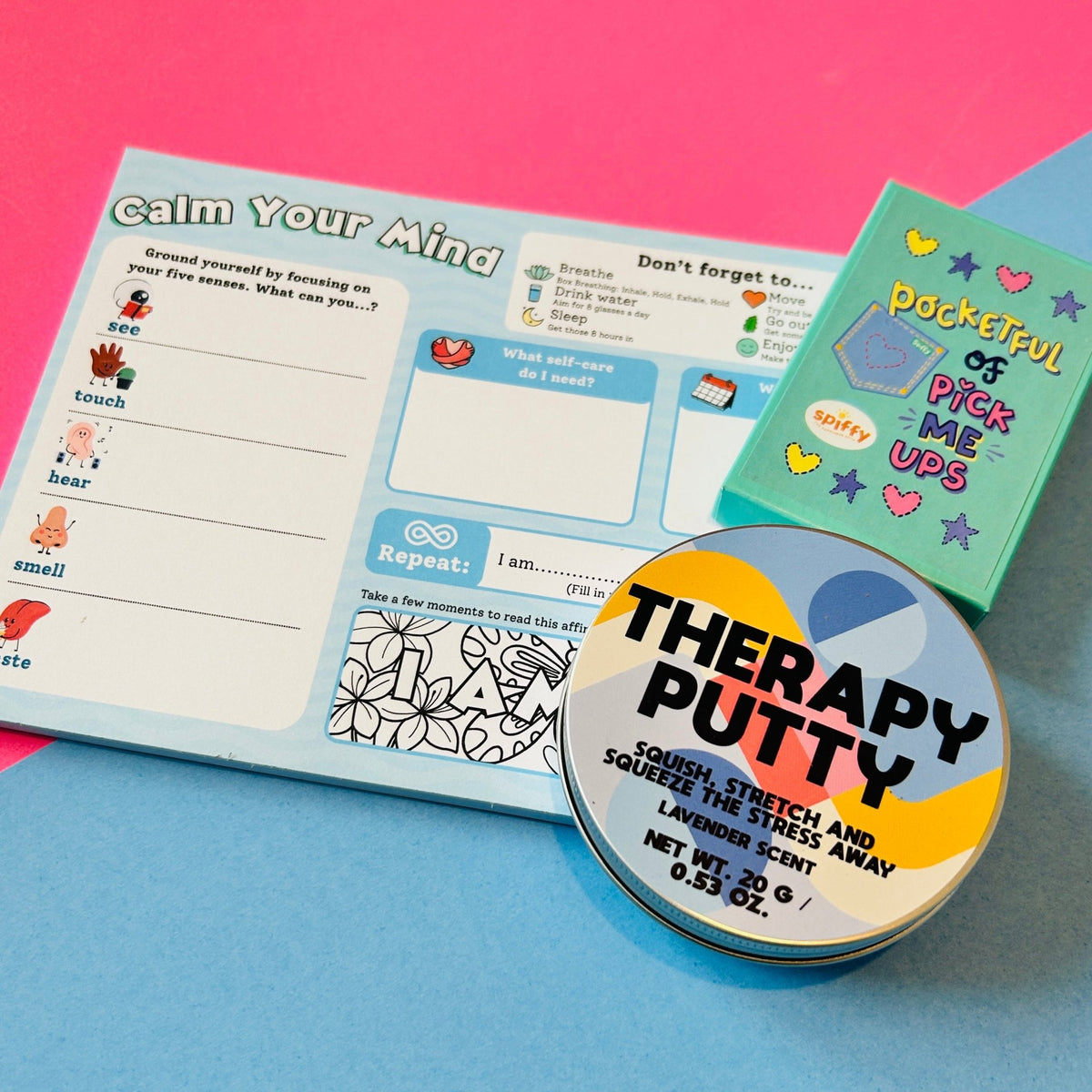 Stress Relief Gift Set - Our Mental Health Gift Bundle - Spiffy - The ...