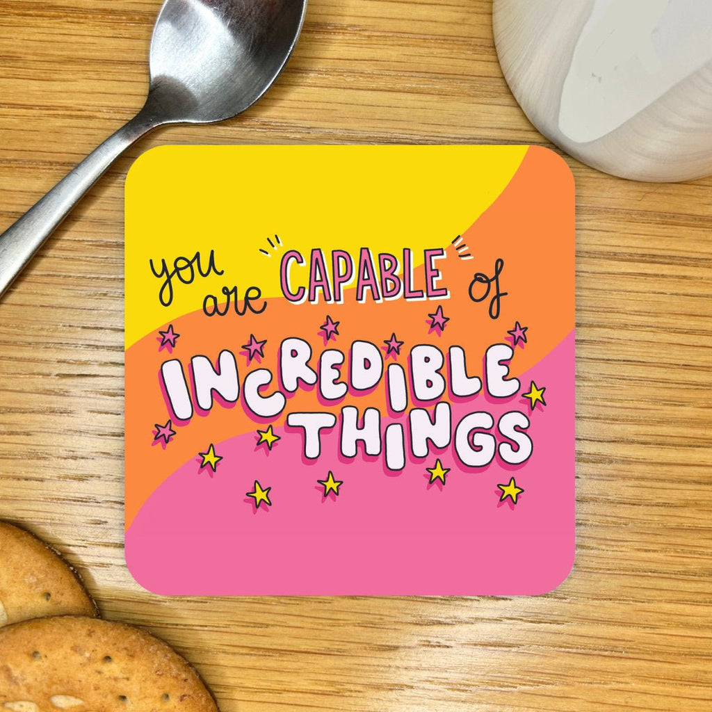 Incredible Things Coaster - Spiffy - The Happiness Shop