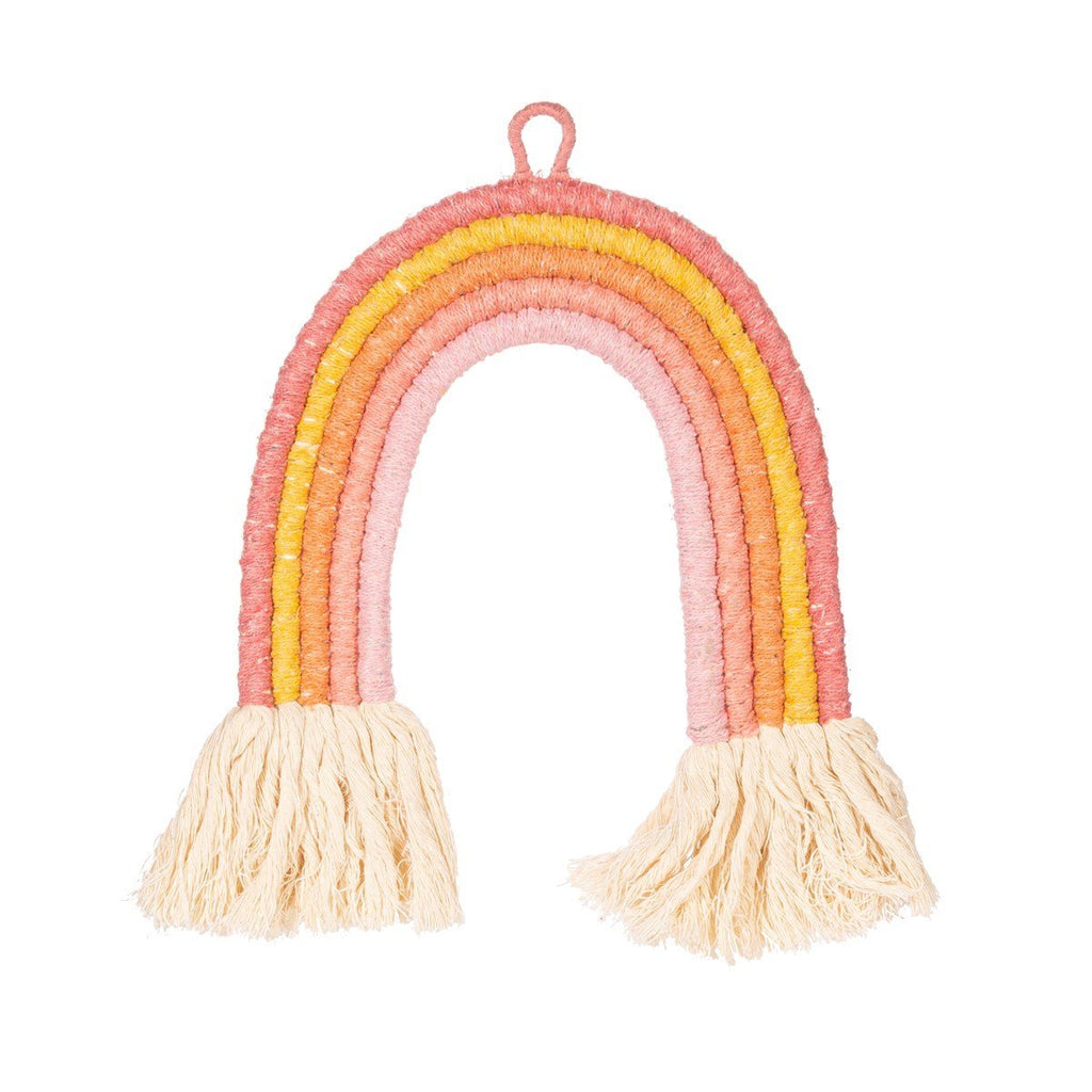 Pastel Rainbow Rope Hanging Wall Decoration - Spiffy - The Happiness Shop