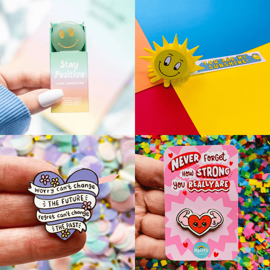 Cute Enamel Lapel Pins, Keepsakes and Badges - Spiffy - The Happiness Shop