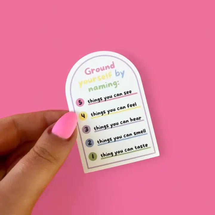 54321 Grounding Sticker - Spiffy - The Happiness Shop