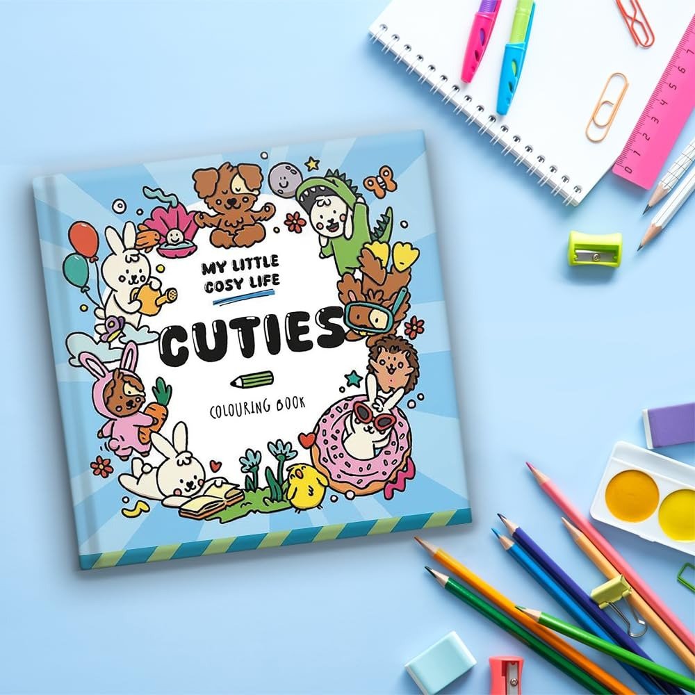 Cuties: Cute Kawaii Colouring Book for Teens and Adults Featuring Ador ...
