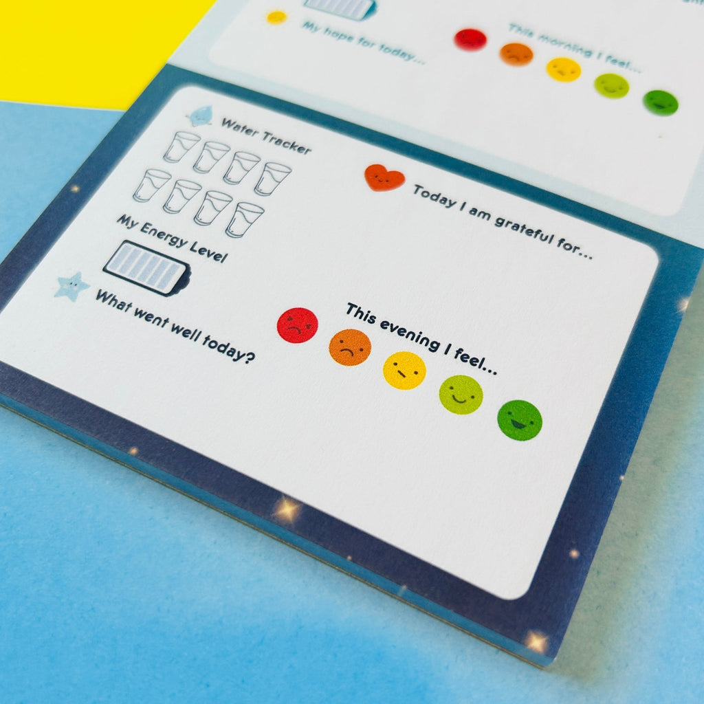 My Daily Tracker - A6 Daily Mood Tracker Notepad - Spiffy - The Happiness Shop