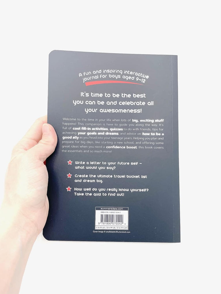 All About Me: An Awesome Self - Discovery Journal for Boys - Spiffy - The Happiness Shop