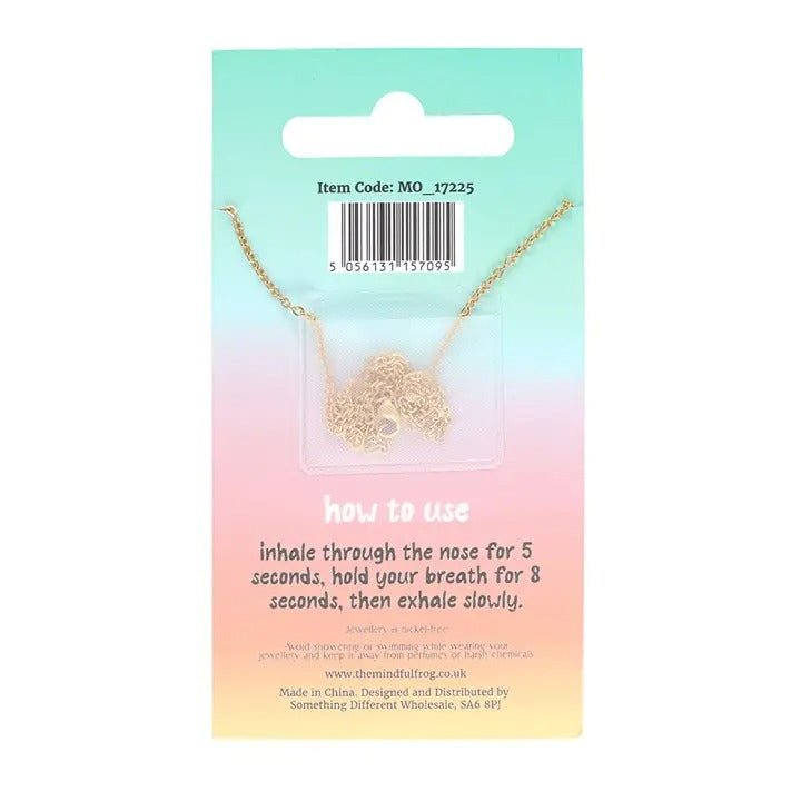 Anti - Anxiety Breathing Necklace - Spiffy - The Happiness Shop
