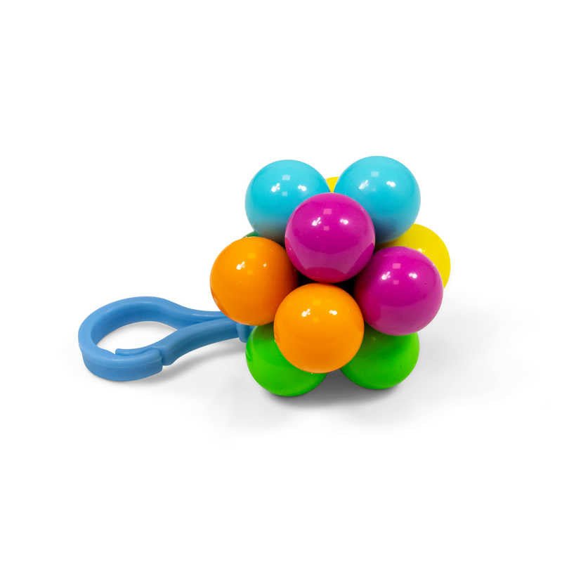 Atomic Fidget Ball Keyring Sensory Toy - Spiffy - The Happiness Shop
