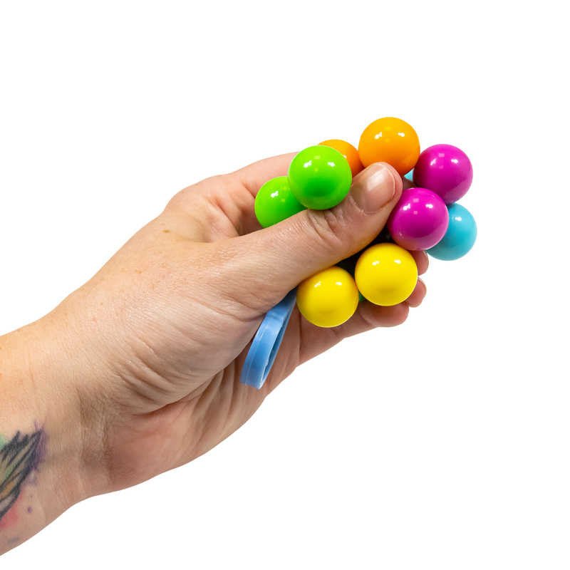 Atomic Fidget Ball Keyring Sensory Toy - Spiffy - The Happiness Shop