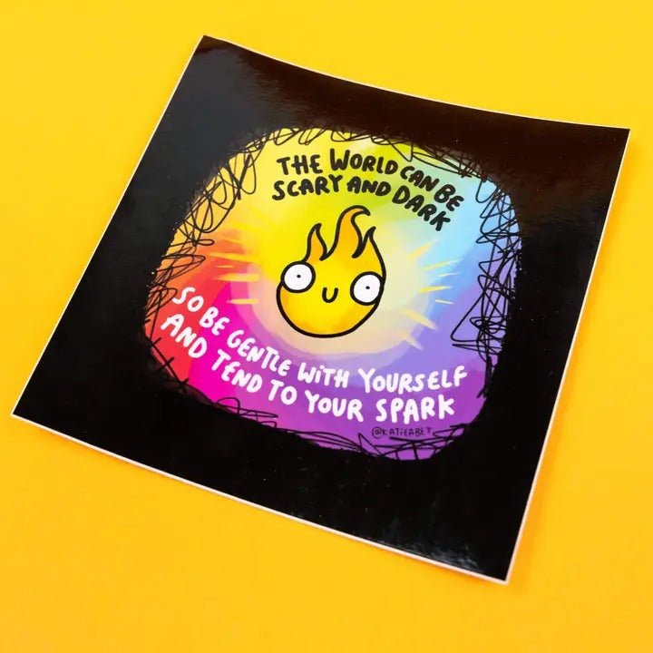 Be Gentle With Yourself Vinyl Sticker - Spiffy - The Happiness Shop
