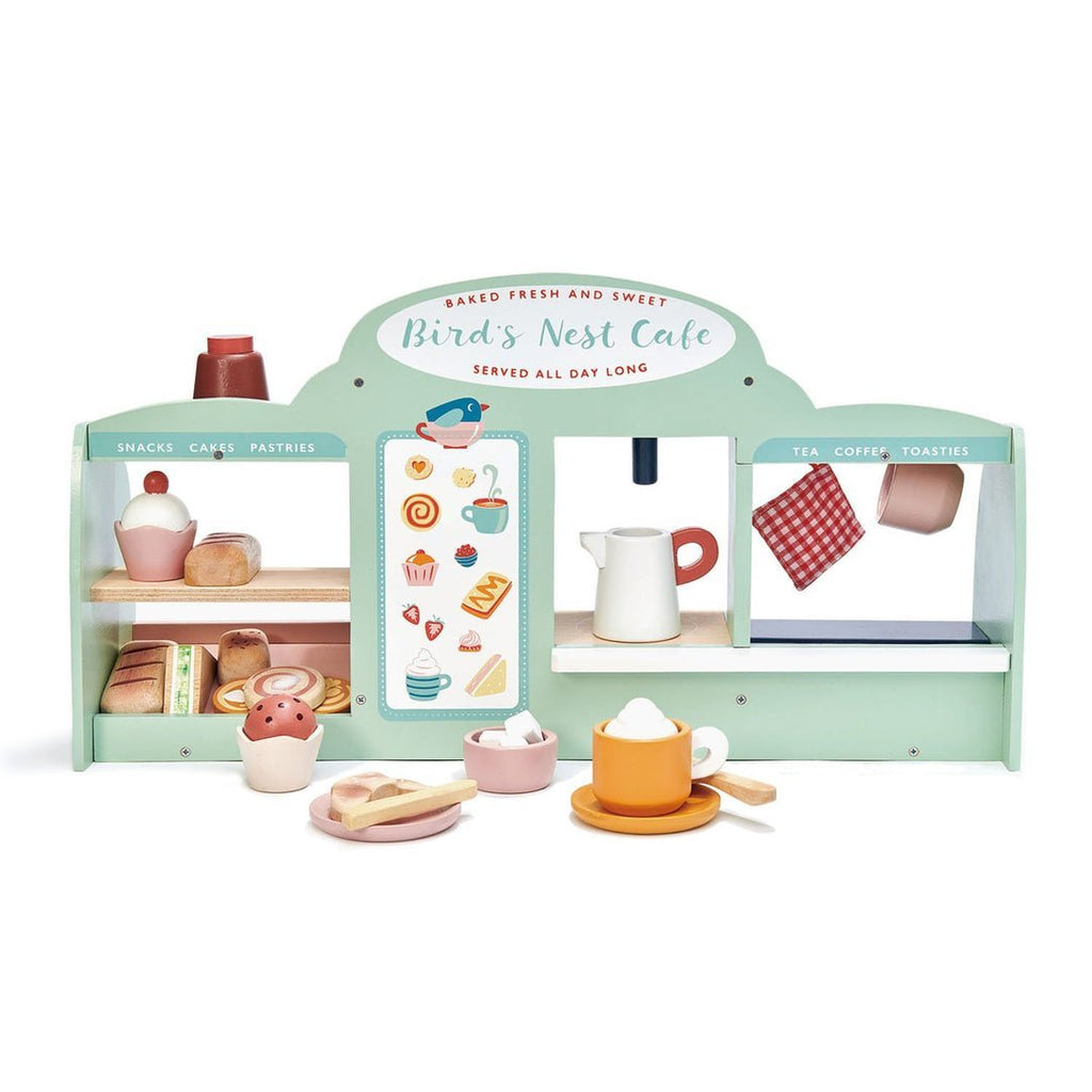 Bird's Nest Cafe - Wooden Role Play Coffee Shop Toy Set - Spiffy - The Happiness Shop