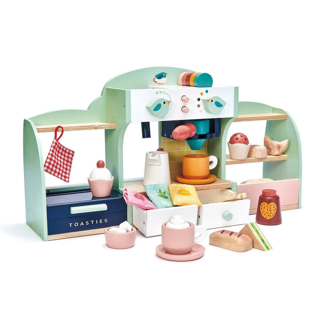 Bird's Nest Cafe - Wooden Role Play Coffee Shop Toy Set - Spiffy - The Happiness Shop