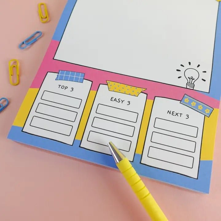 Brain Dump Notepad - A5 - Spiffy - The Happiness Shop