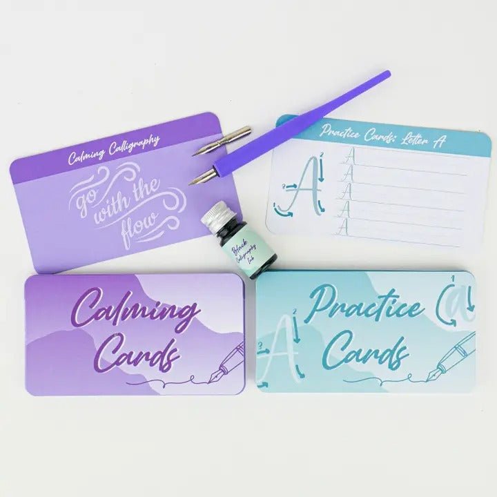 Calming Calligraphy - Mindful Activity Set - Spiffy - The Happiness Shop