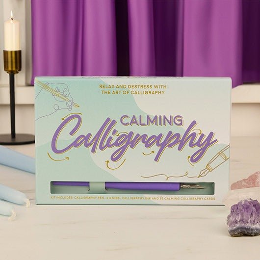 Calming Calligraphy - Mindful Activity Set - Spiffy - The Happiness Shop