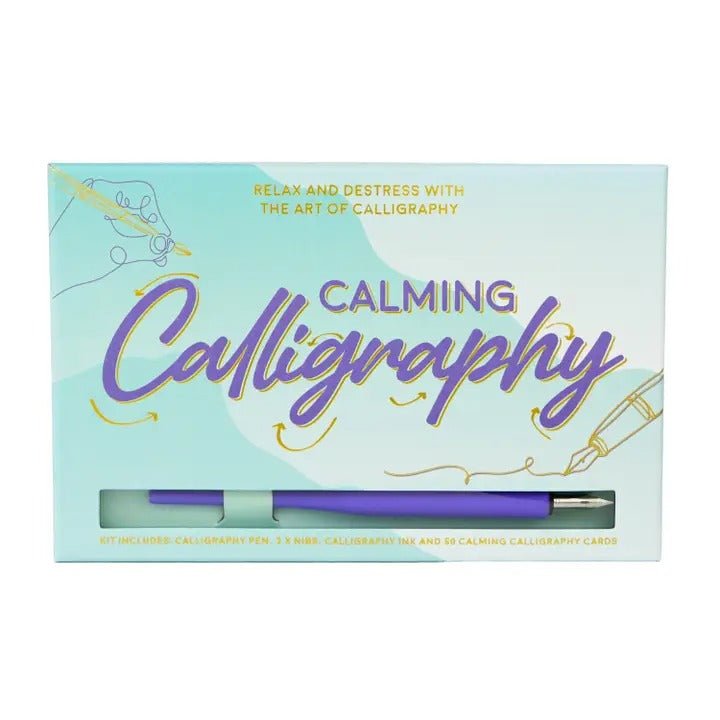 Calming Calligraphy - Mindful Activity Set - Spiffy - The Happiness Shop