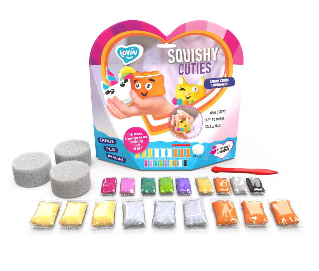 Create Your Own Squishy - Sensory Modelling Kit - Spiffy - The Happiness Shop