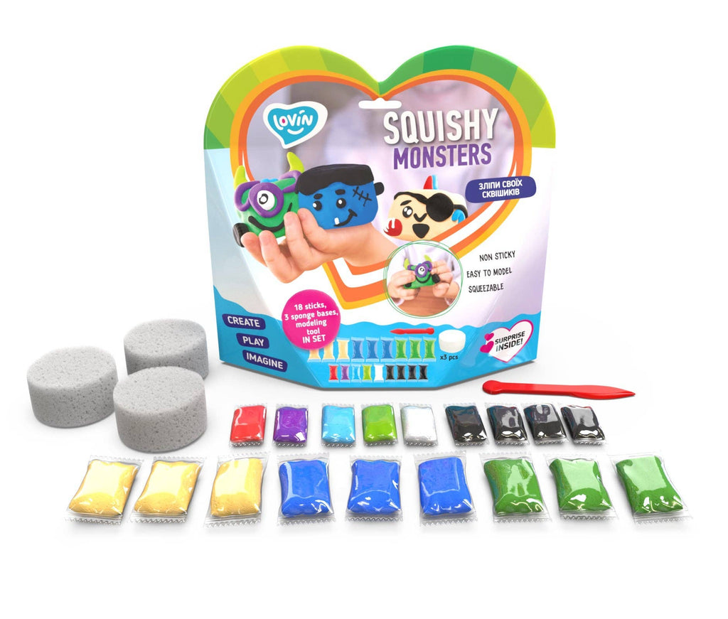 Create Your Own Squishy - Sensory Modelling Kit - Spiffy - The Happiness Shop