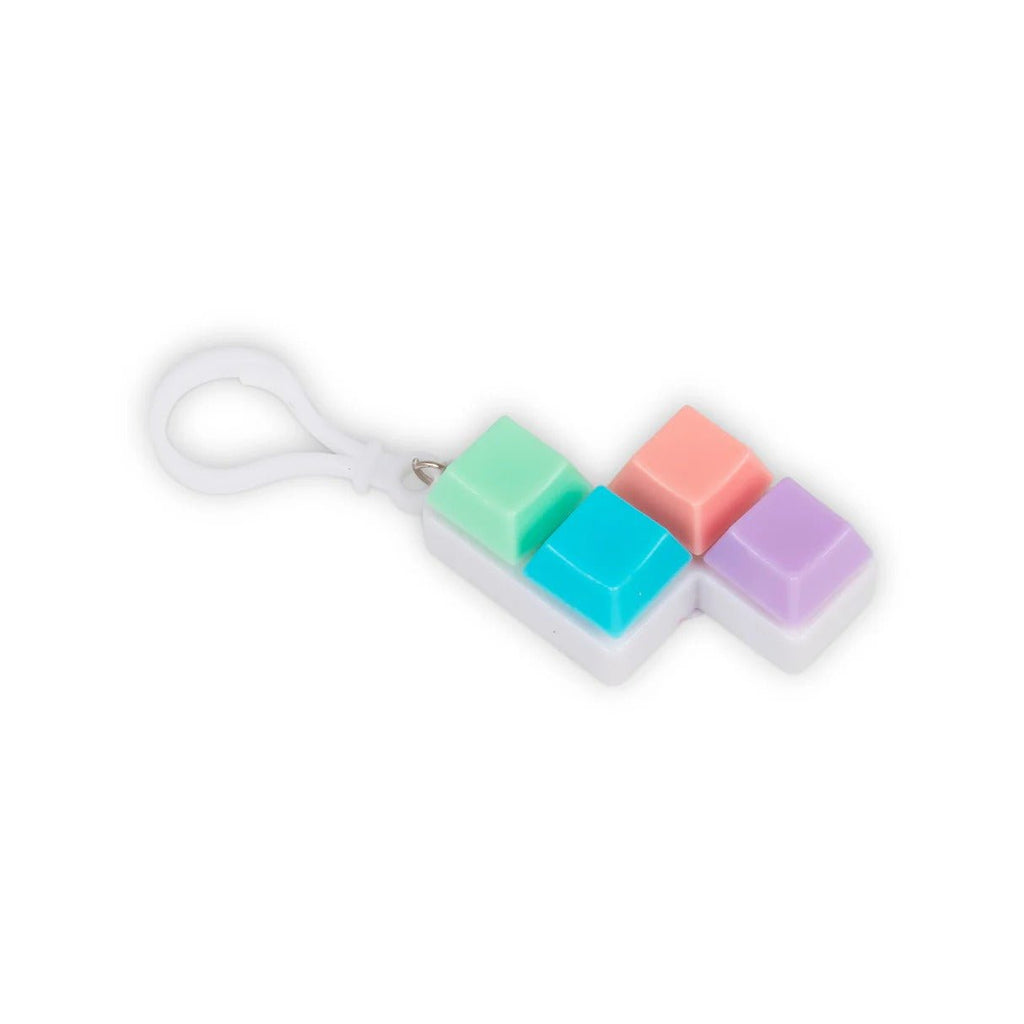Fidget Keyboard Keychain Sensory Toy - Spiffy - The Happiness Shop