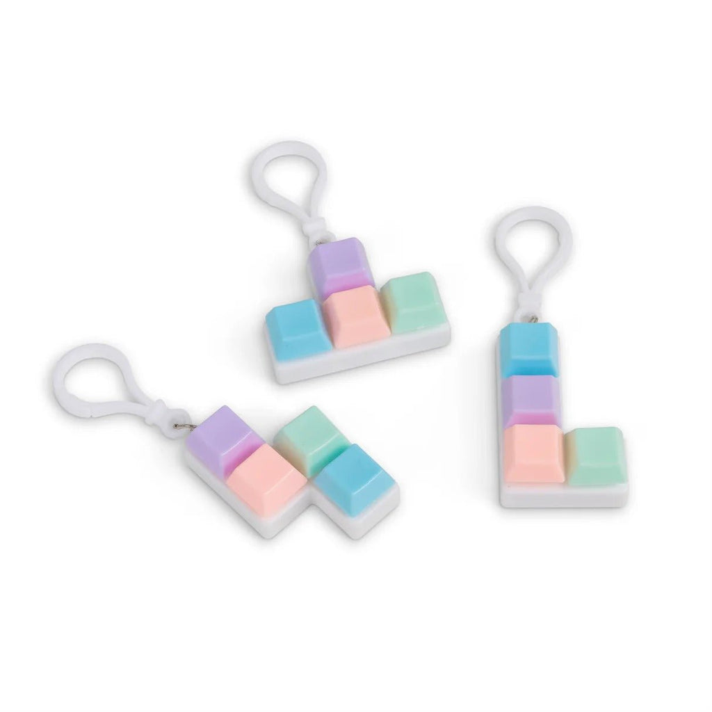 Fidget Keyboard Keychain Sensory Toy - Spiffy - The Happiness Shop