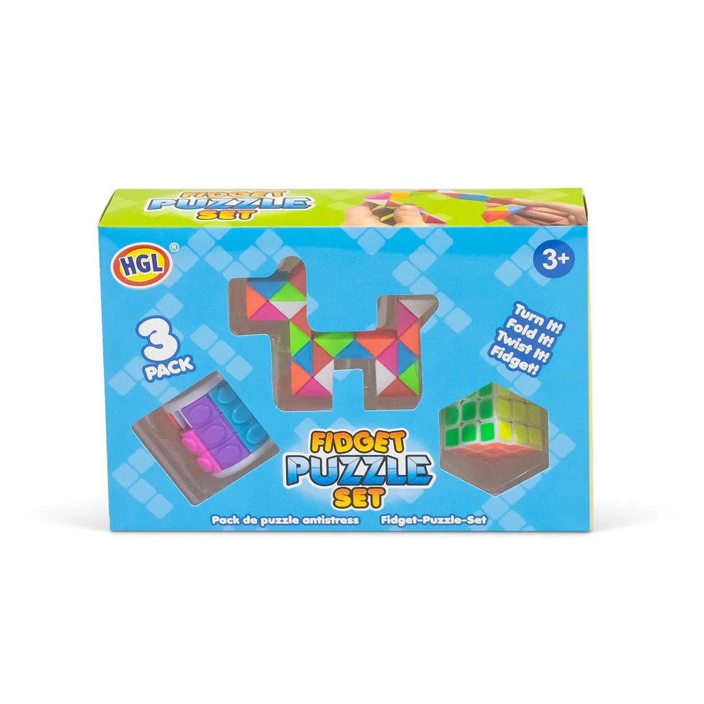 Fidget Puzzle Fun - 3 - Pack Fidget Puzzle Set - Spiffy - The Happiness Shop