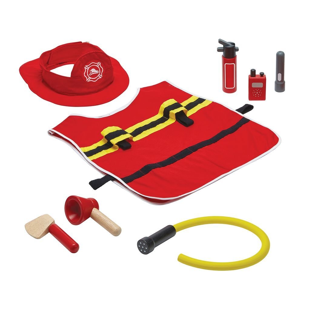 Fire Fighter Play Set - Wooden Role Play Toy - Spiffy - The Happiness Shop