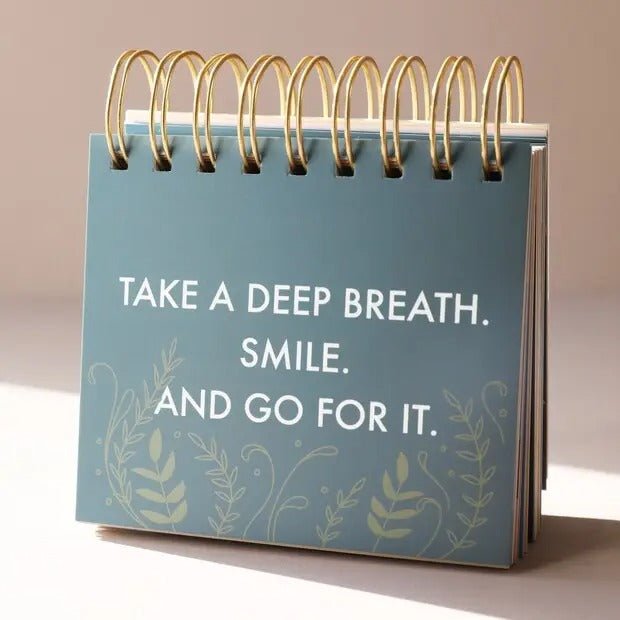 Floral Weekly Positivity Flip Chart - Spiffy - The Happiness Shop