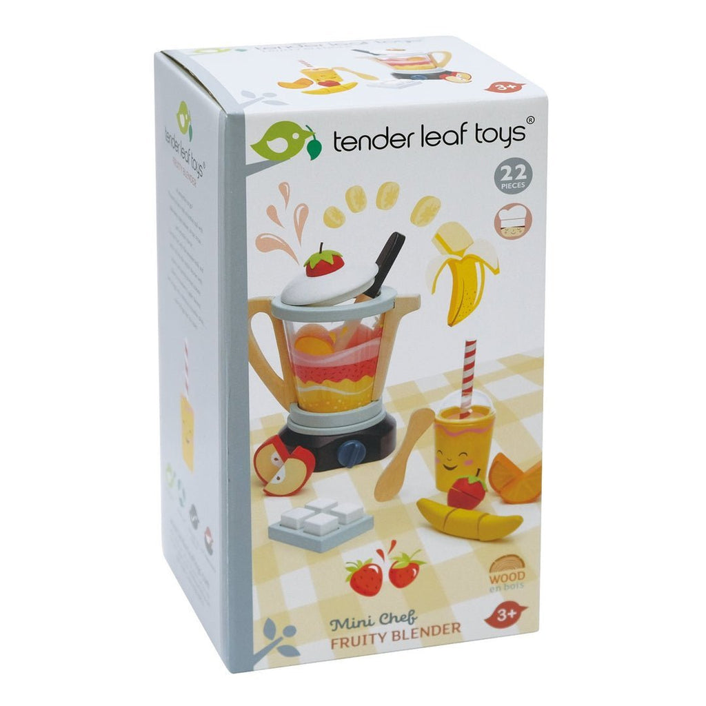 Fruity Blender - Wooden Kitchen Toy Set - Spiffy - The Happiness Shop