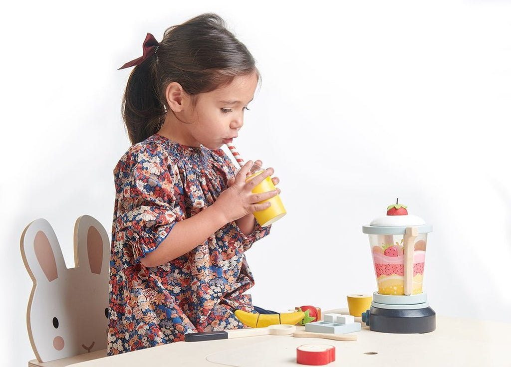 Fruity Blender - Wooden Kitchen Toy Set - Spiffy - The Happiness Shop