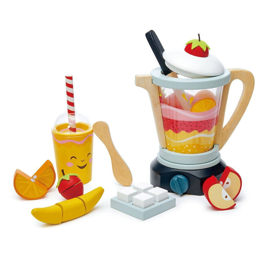 Fruity Blender - Wooden Kitchen Toy Set - Spiffy - The Happiness Shop