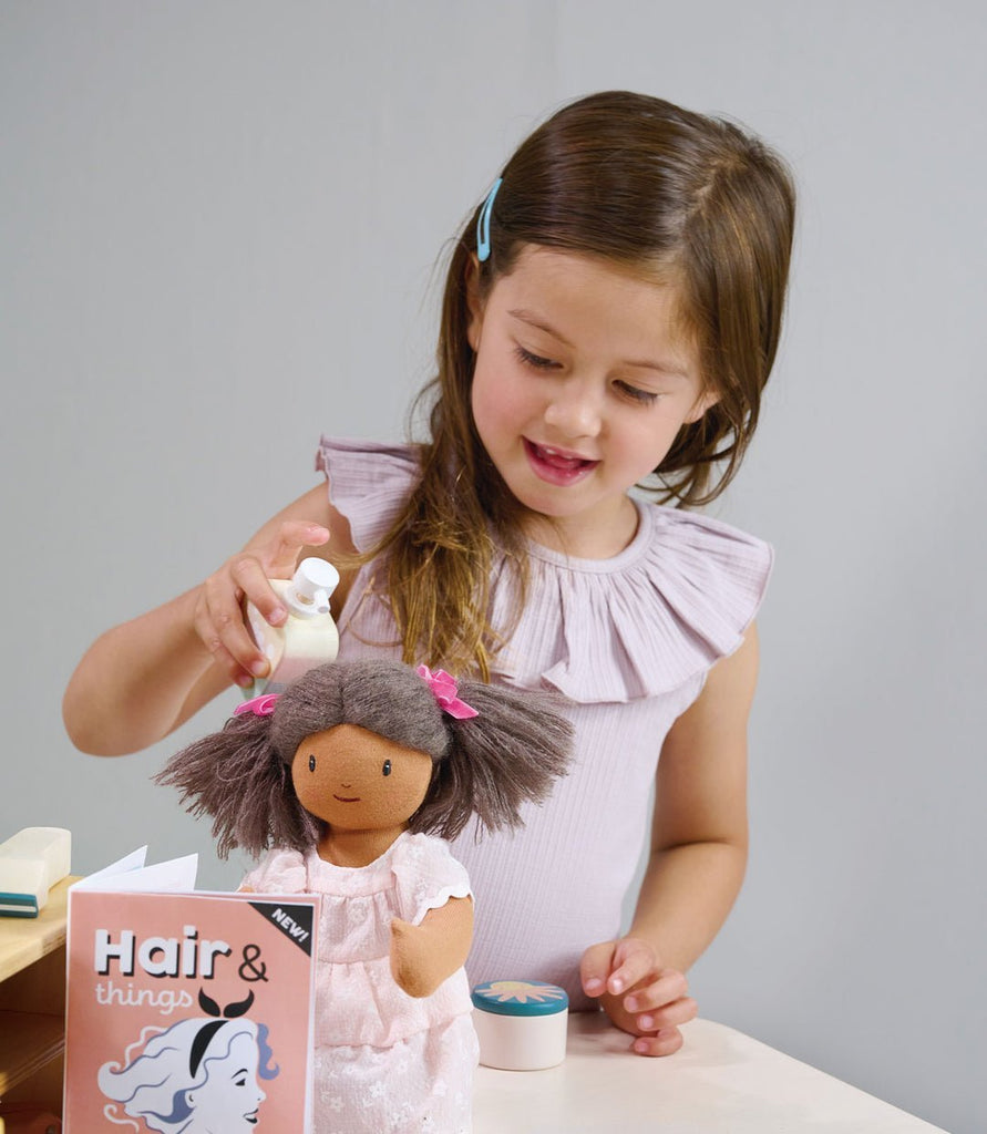 Hair Salon - Wooden Hairdressing Role Play Set - Spiffy - The Happiness Shop