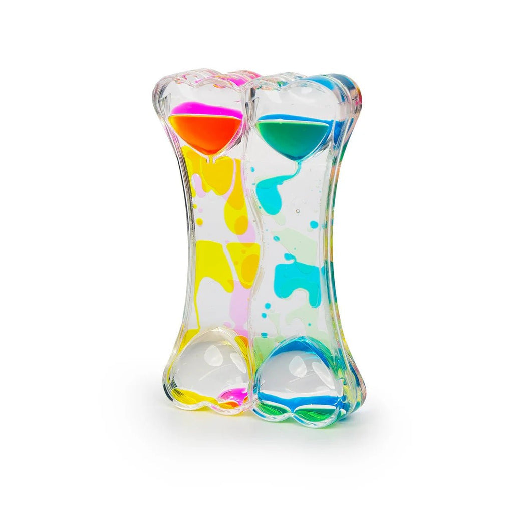 Heart Liquid Motion Timer Sensory Toy - Spiffy - The Happiness Shop