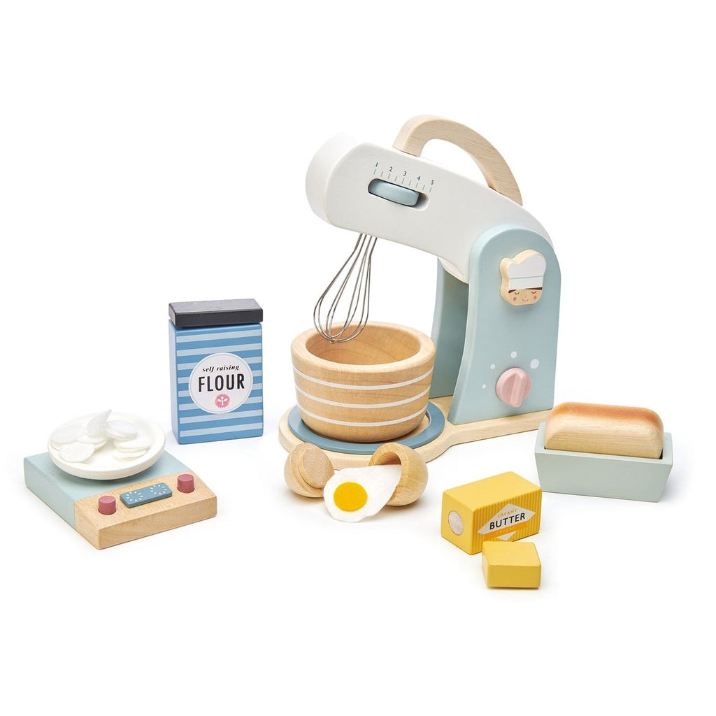 Home Baking Set - Wooden Kitchen Role Play Toy - Spiffy - The Happiness Shop