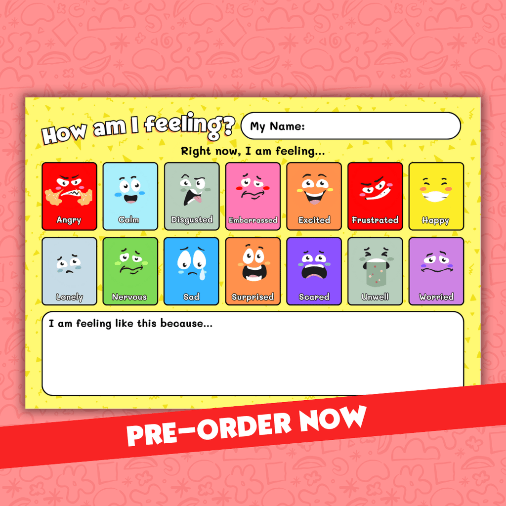 'How Am I Feeling?' A5 Understanding Emotions Notepad - Spiffy - The Happiness Shop