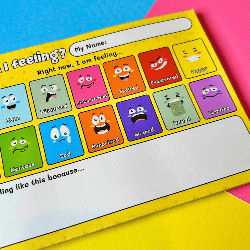 Feeling Wicked Notepad 'How Am I Feeling?' A5 Understanding Emotions Notepad - Spiffy - The ...