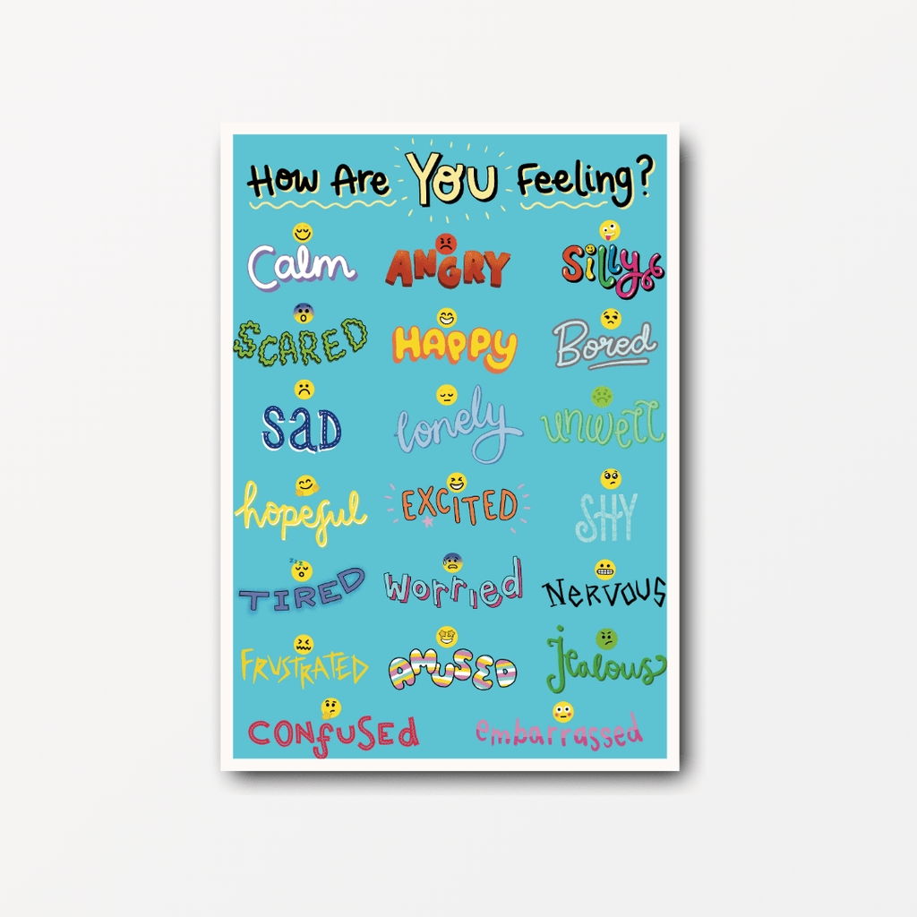 How Are You Feeling - Motivational Print - Spiffy - The Happiness Shop