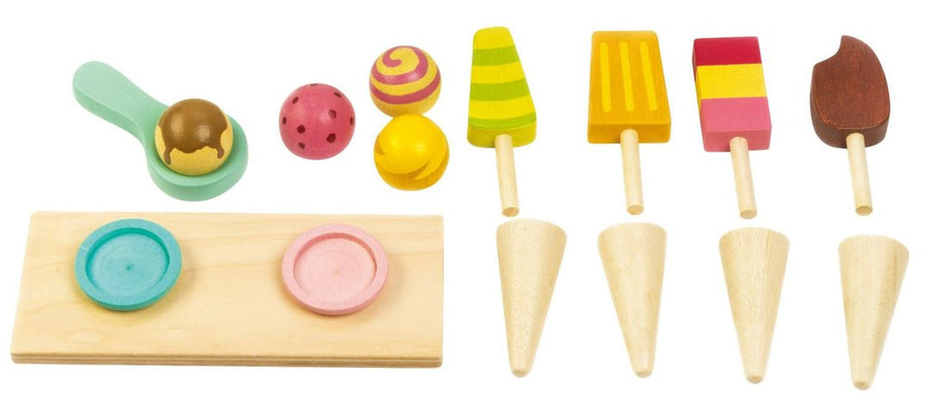 Ice Cream Cart - Wooden Role Play Toy - Spiffy - The Happiness Shop