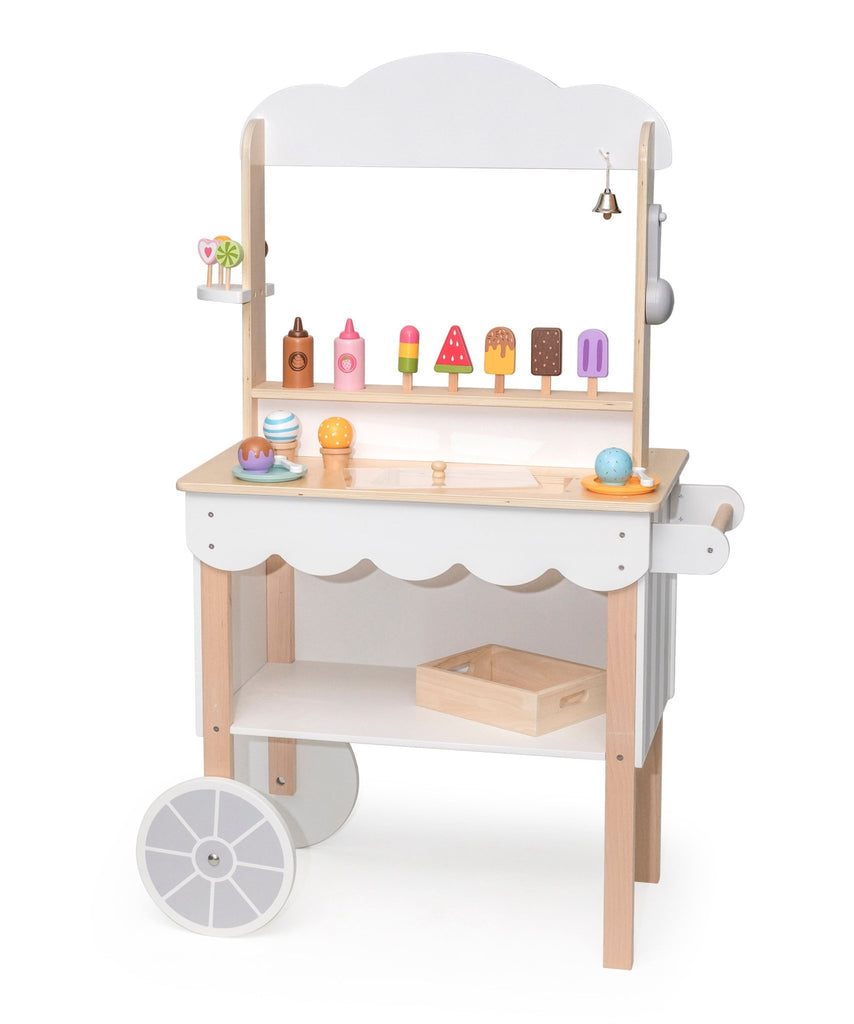 Ice Cream Mobile Shop - Wooden Role Play Set - Spiffy - The Happiness Shop