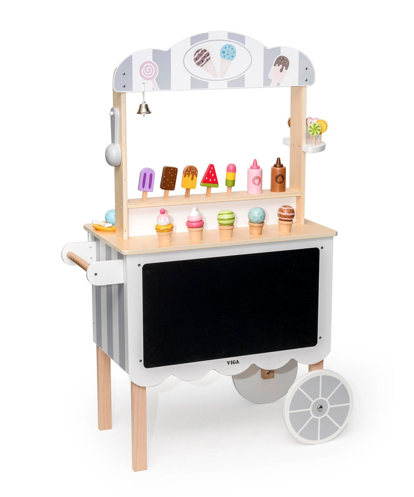 Ice Cream Mobile Shop - Wooden Role Play Set - Spiffy - The Happiness Shop