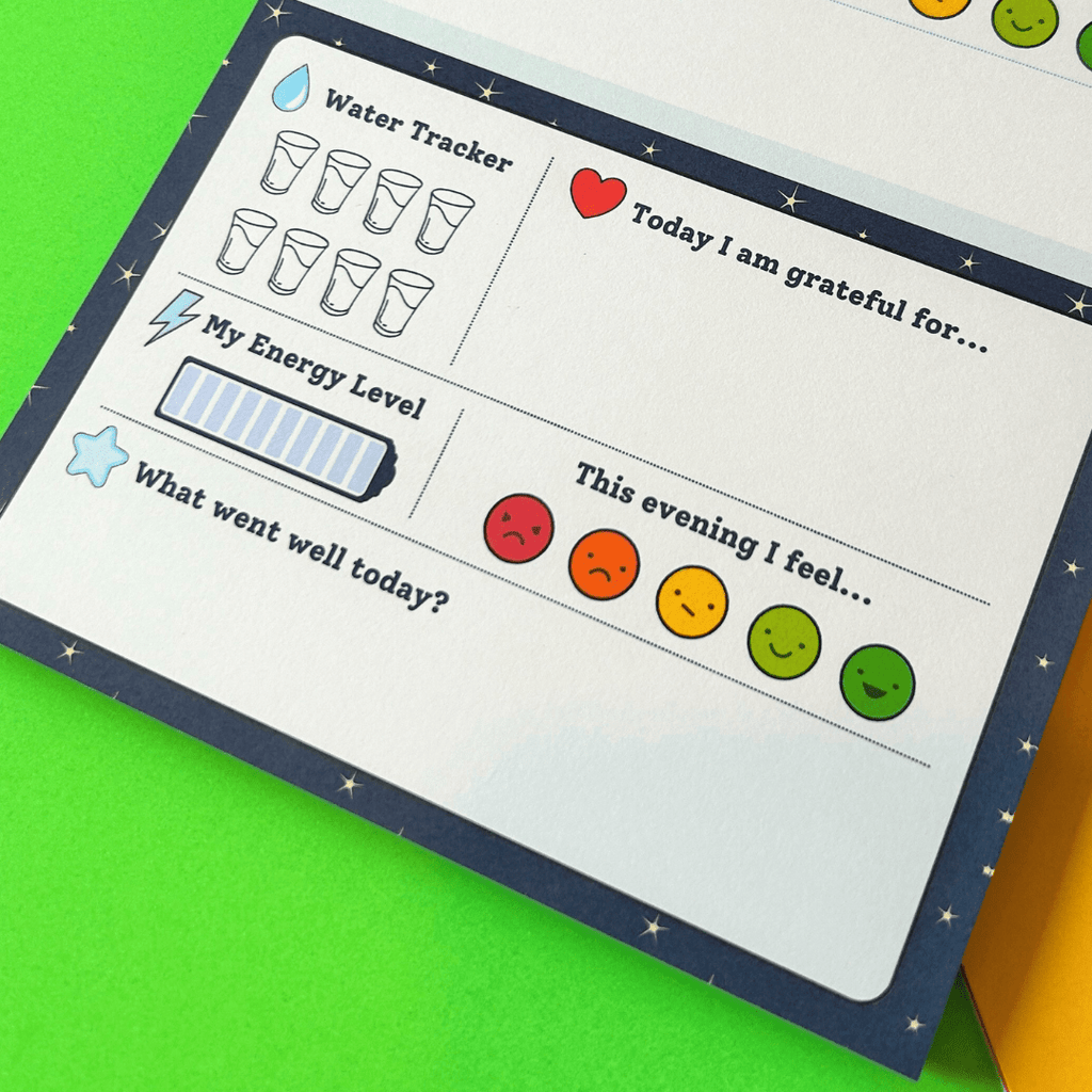 Keeping Track Of Me - A5 Daily Mood Tracker Notepad - Spiffy - The Happiness Shop