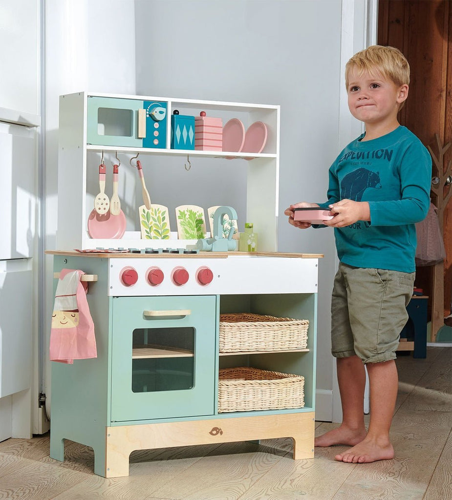 Kitchen Range - Wooden Role Play Set - Spiffy - The Happiness Shop