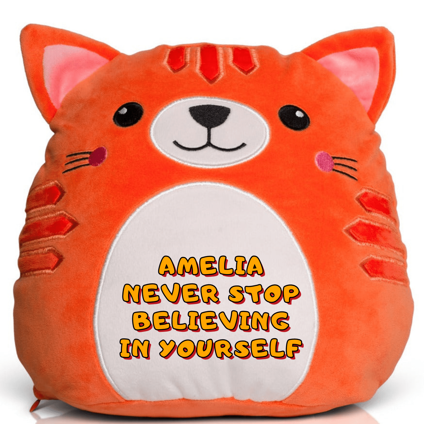 Squidge Me Ups Cuddly Plush Toy Squishies with Uplifting Quotes Spiffy The Happiness Shop
