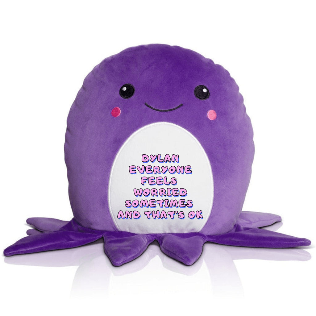 Squidgies - Cuddly Plush Toy Squishies with Uplifting Quotes - Spiffy - The Happiness Shop