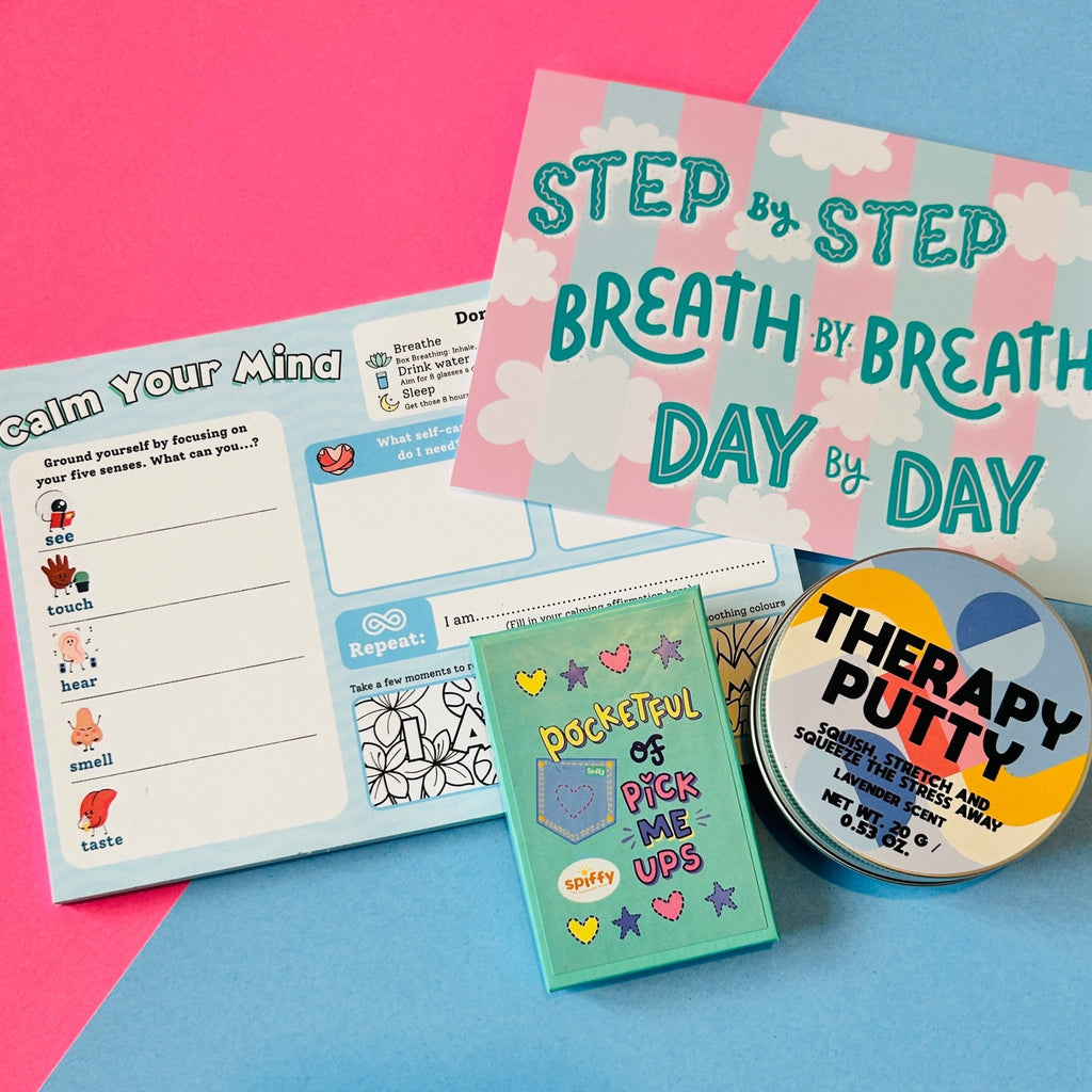 Stress Relief Gift Set - Our Mental Health Gift Bundle - Spiffy - The Happiness Shop