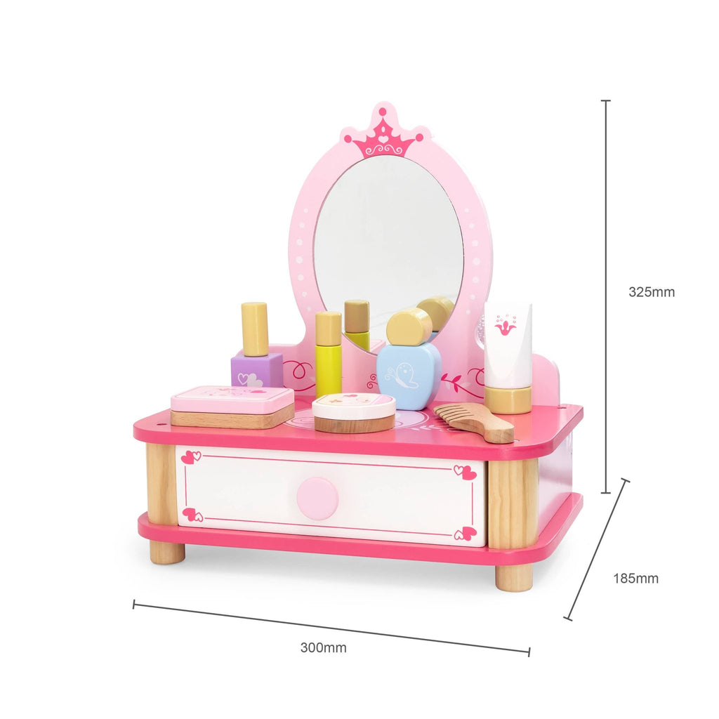 Table Top Make Up Set and Dressing Box - Wooden Role Play Set - Spiffy - The Happiness Shop