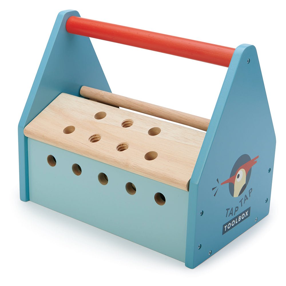 Tap Tap Tool Box - Wooden DIY Role Play Set - Spiffy - The Happiness Shop