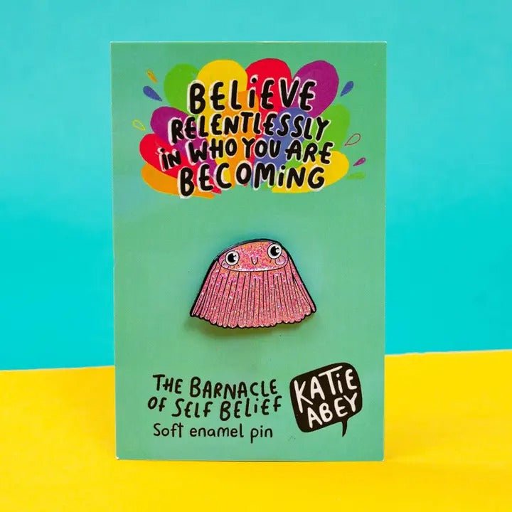 The Barnacle of Self Belief Enamel Pin Badge - Spiffy - The Happiness Shop