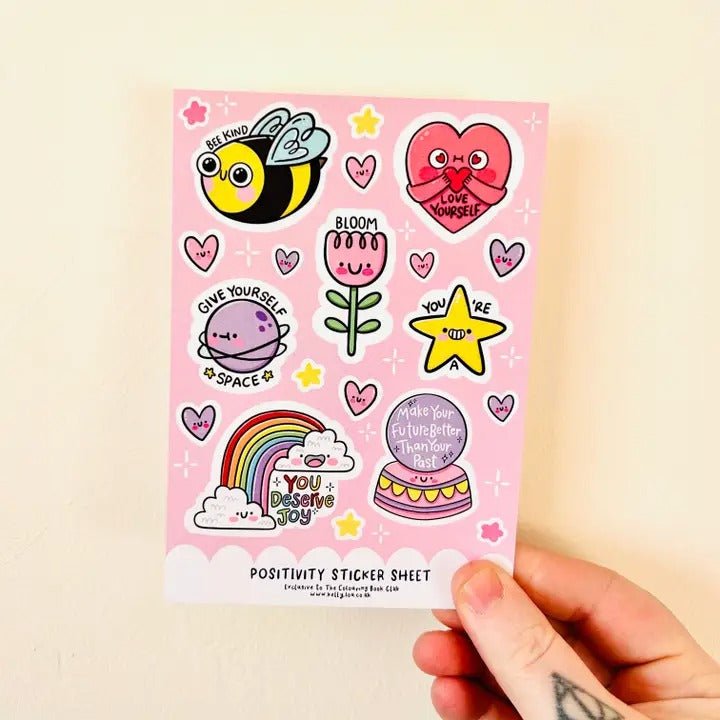 The Positivity Colouring Book - Spiffy - The Happiness Shop