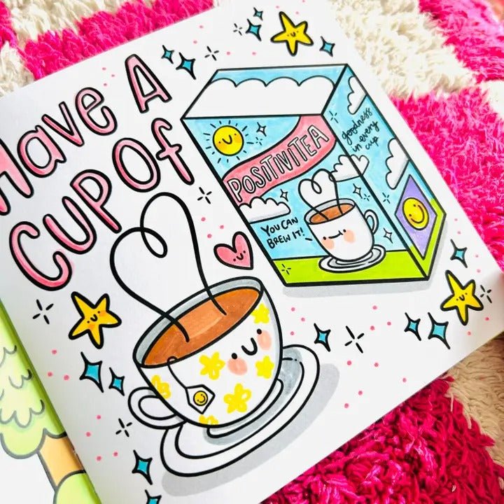 The Positivity Colouring Book - Spiffy - The Happiness Shop