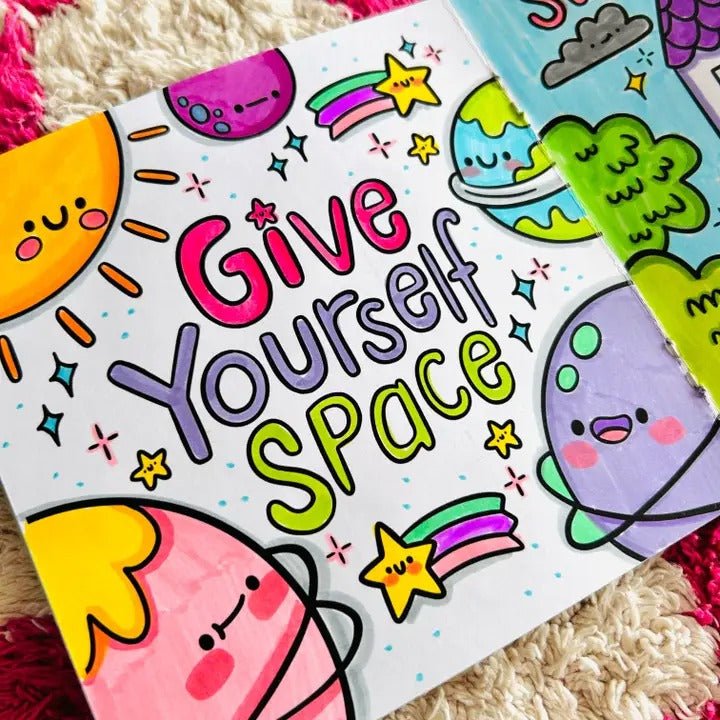 The Positivity Colouring Book - Spiffy - The Happiness Shop