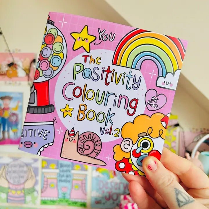The Positivity Colouring Book Vol.2 - Spiffy - The Happiness Shop
