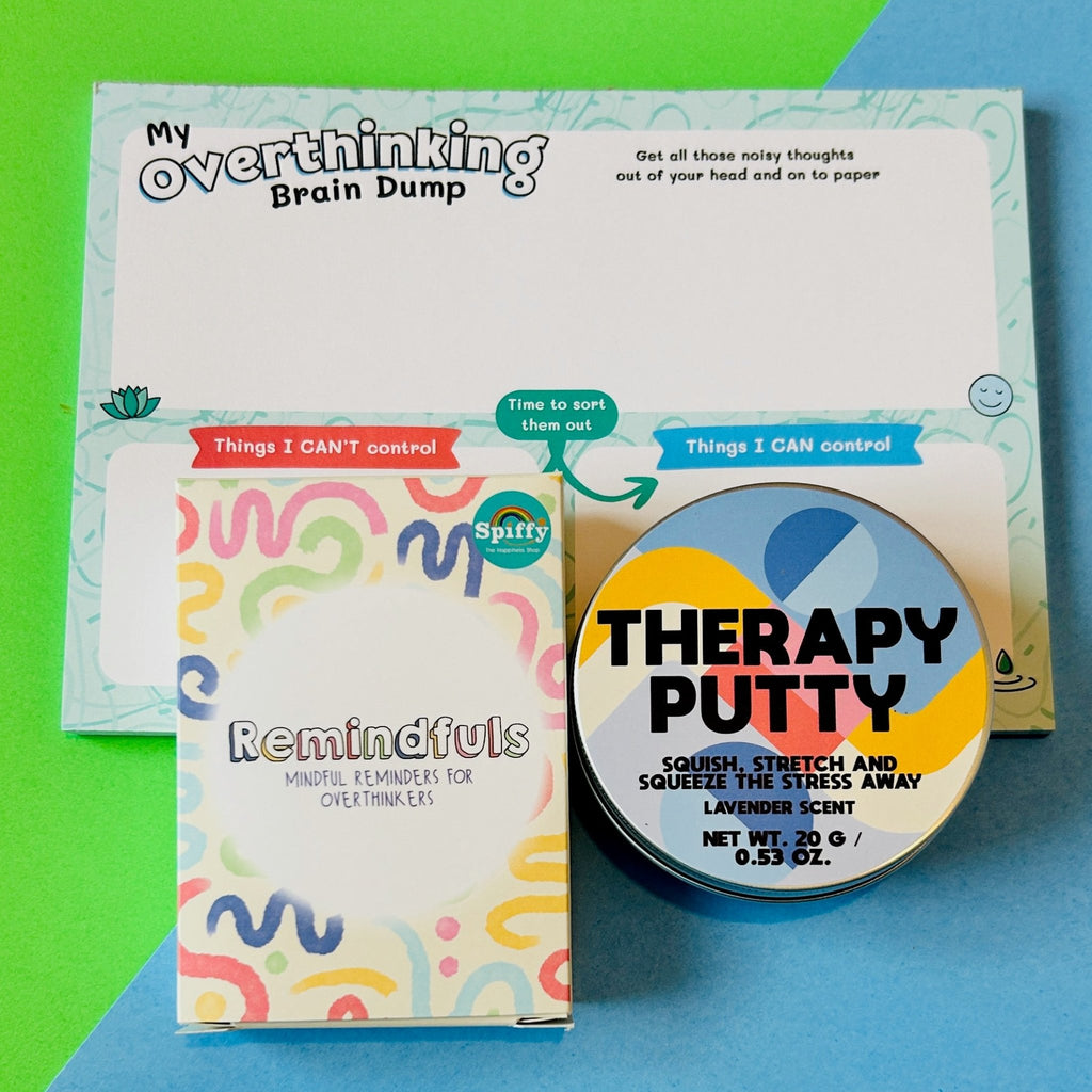 The 'So Over Overthinking' Bundle - Anxiety Relief Gift Set - Spiffy - The Happiness Shop